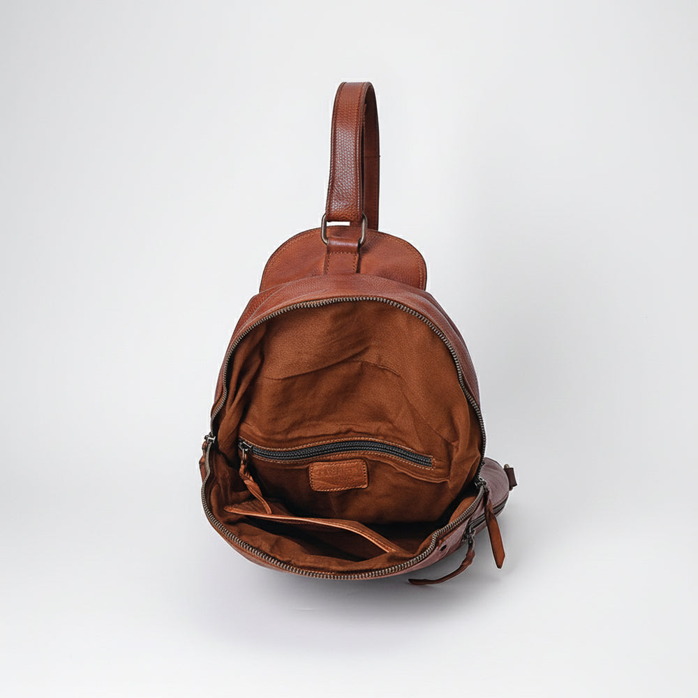 SWM103 Rosamira - Full Grain Leather Commuter Sling