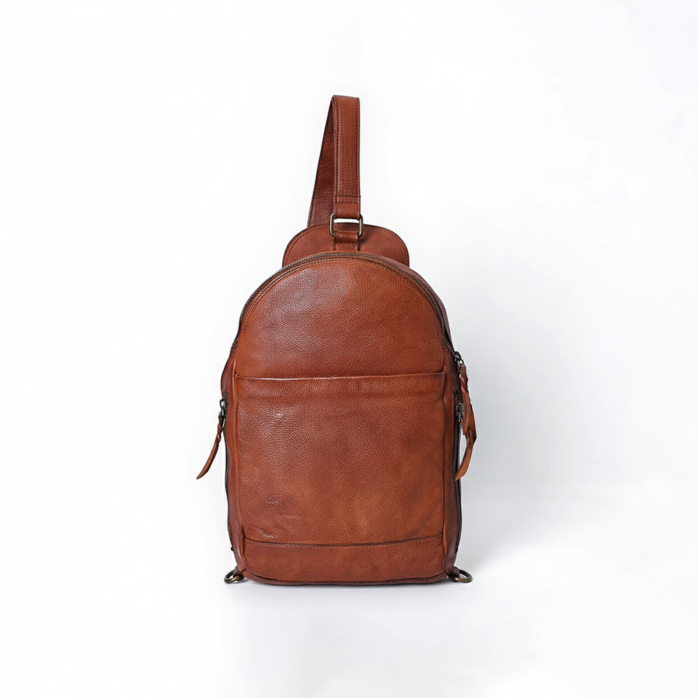 SWM103 Rosamira - Full Grain Leather Commuter Sling