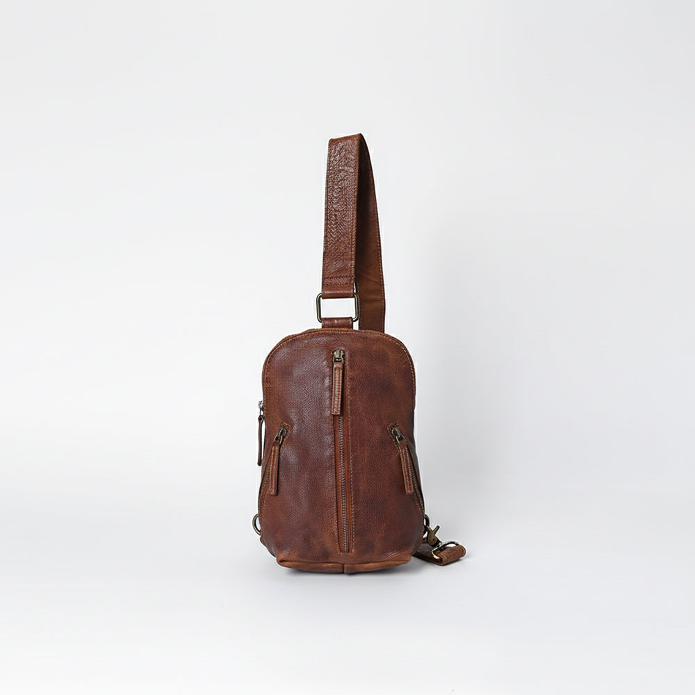 SWM104 Montaro - Leather Professional Sling Bag