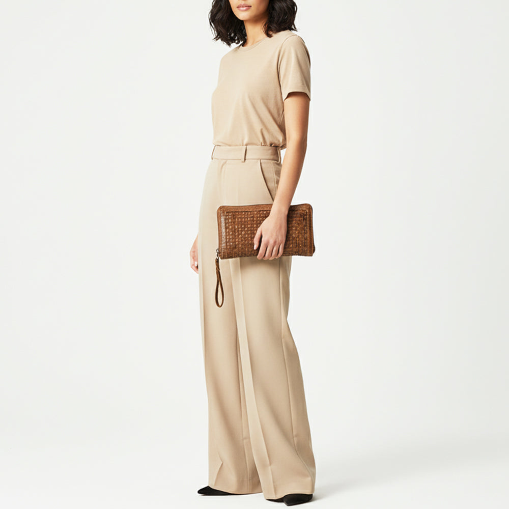 SWM107 Selvento - Leather Daily Wristlet Bag