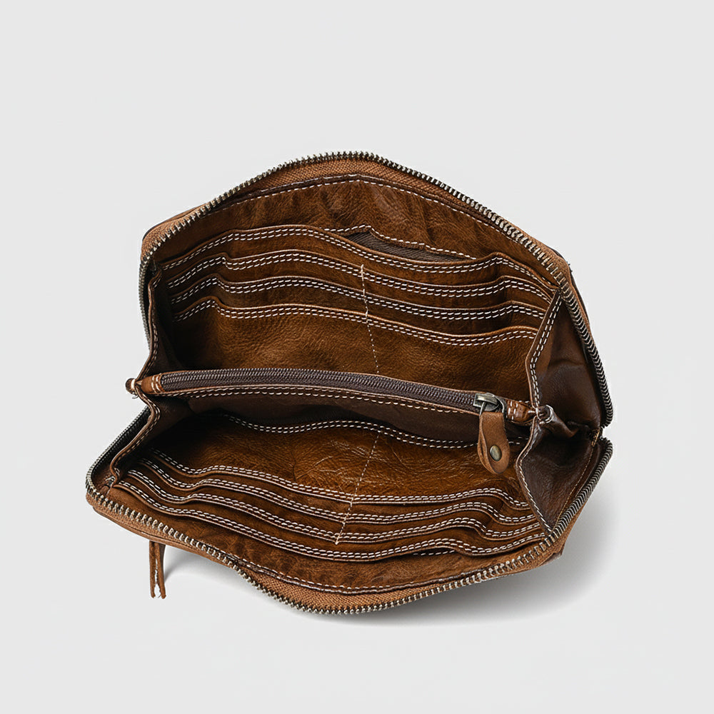 SWM107 Selvento - Leather Daily Wristlet Bag