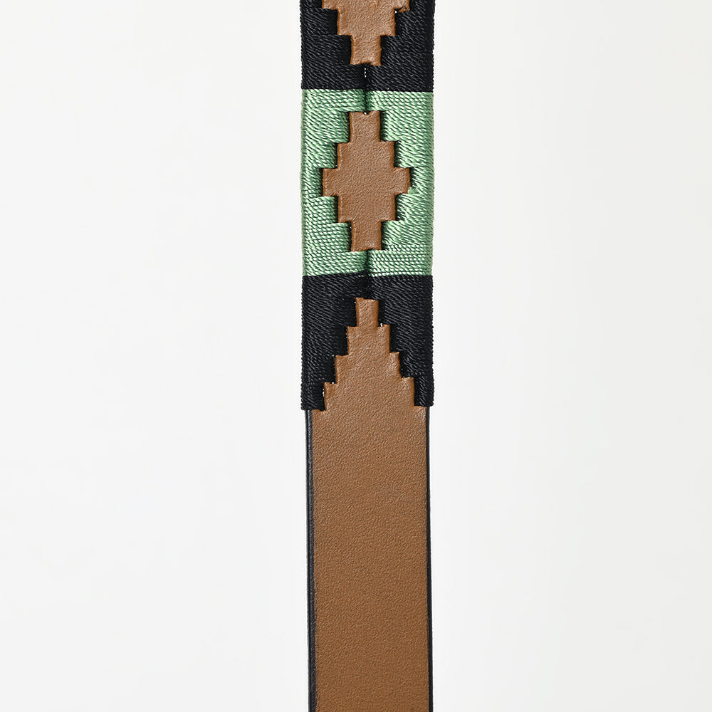 BEG101-Western Leather Dog Collar