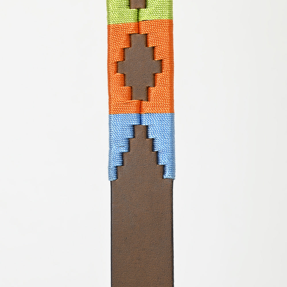 BEG102-Western Leather Dog Collar
