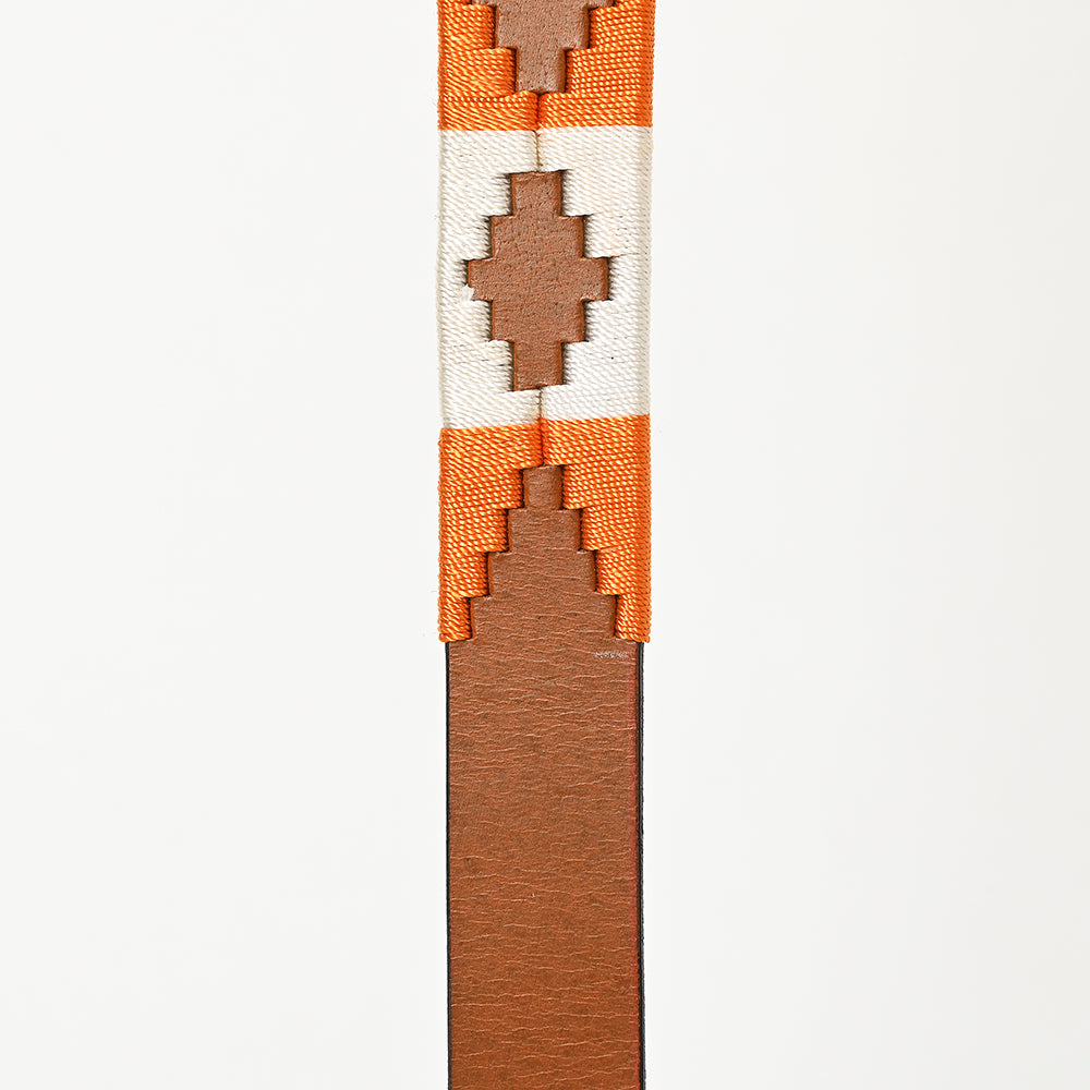 BEG105-Western Leather Dog Collar