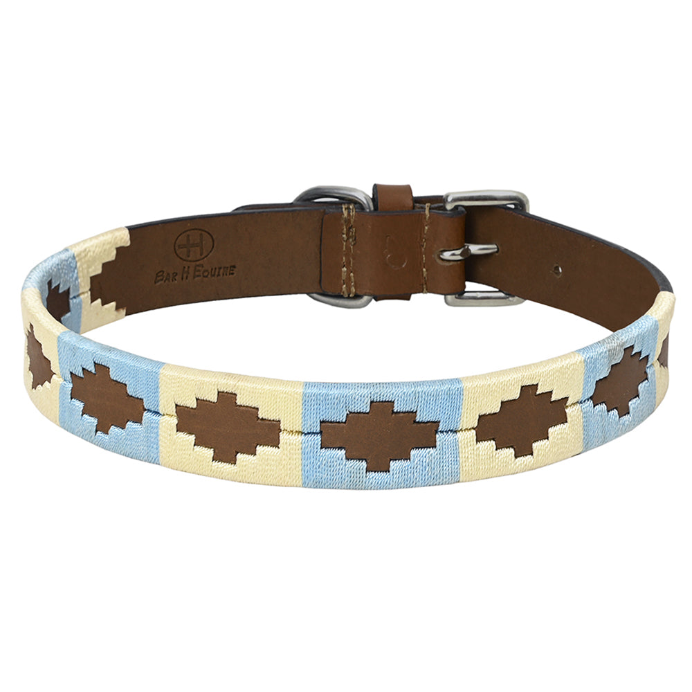 BEG106-Western Leather Dog Collar