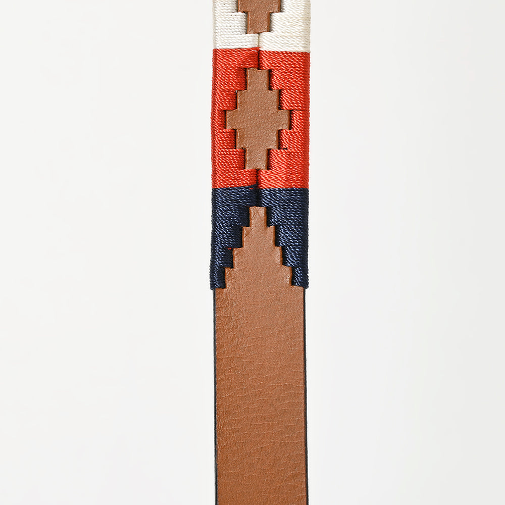BEG107-Western Leather Dog Collar