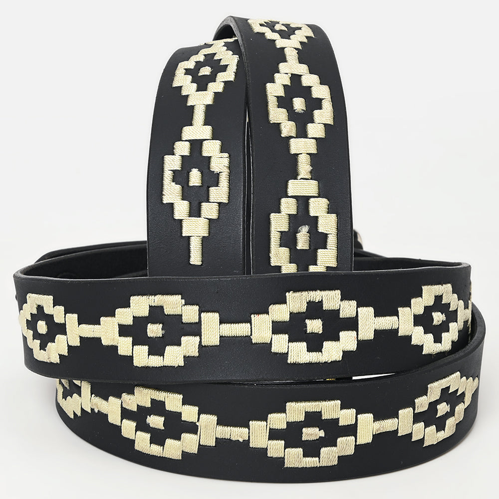 BEG125-Western Leather Belt