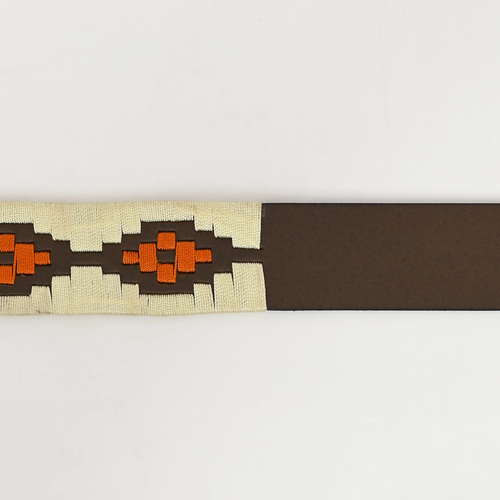 BEG139-Western Leather Belt