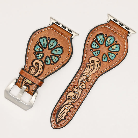 ADWAR139 Genuine American Leather I watch Strap Unisex