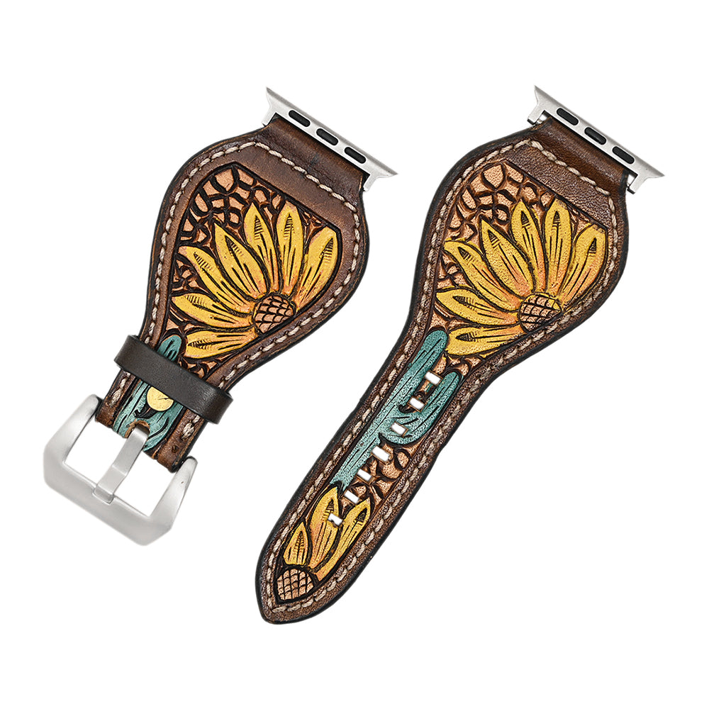ADWAR146 Genuine American Leather I watch Strap Unisex