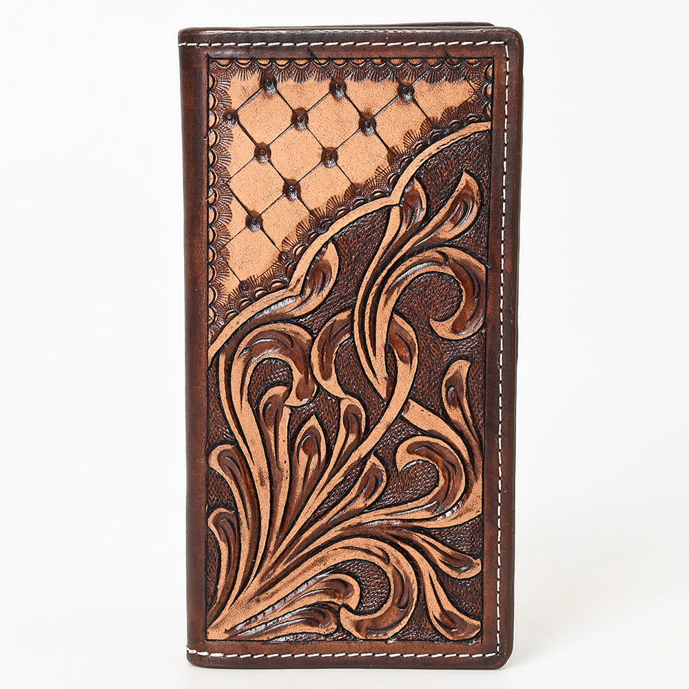 BEBGM167-Western Leather Bifold Wallet