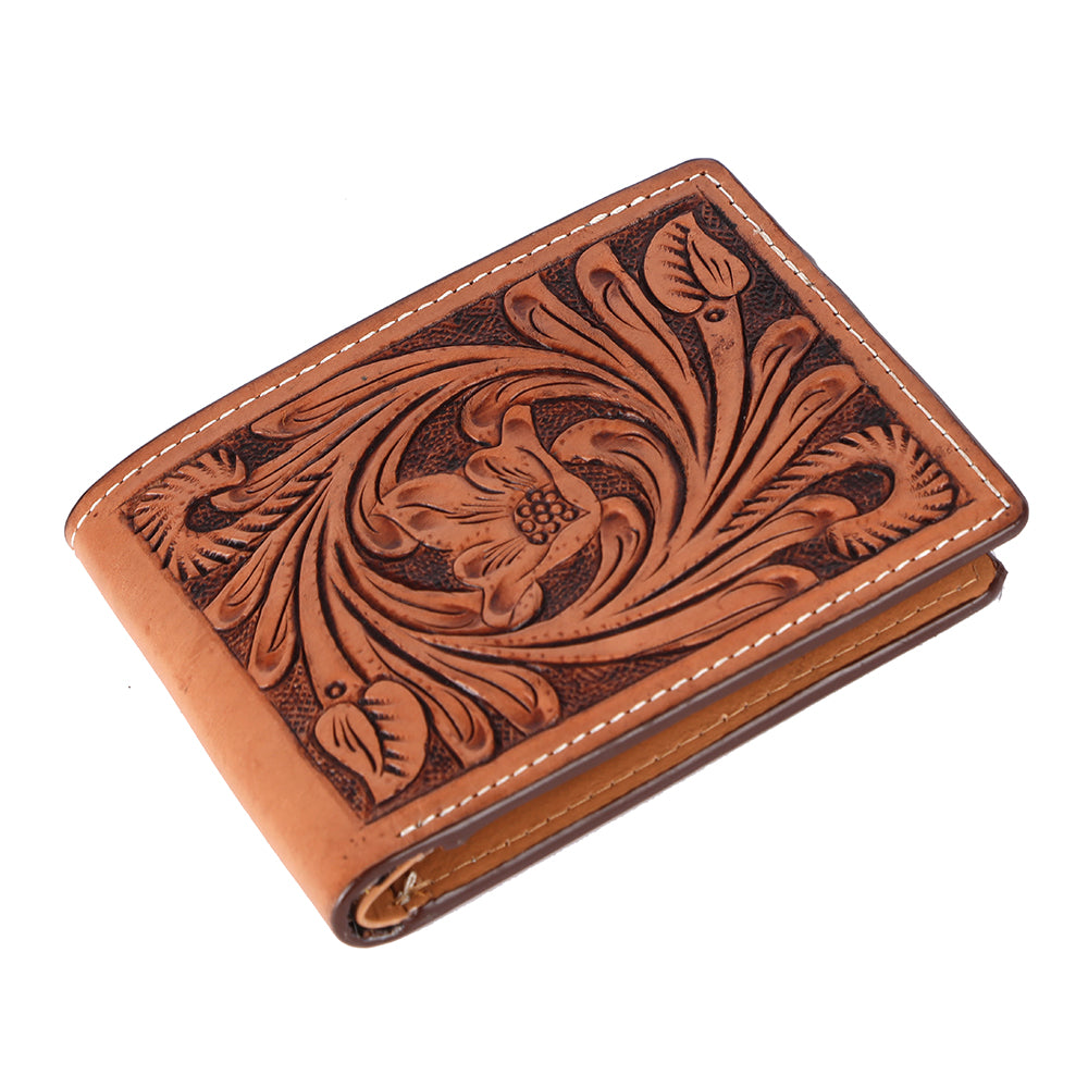 BEBGM172-Western Leather Wallet