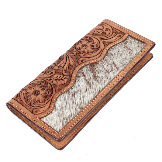 BEBGM175-Western Leather Bifold Wallet