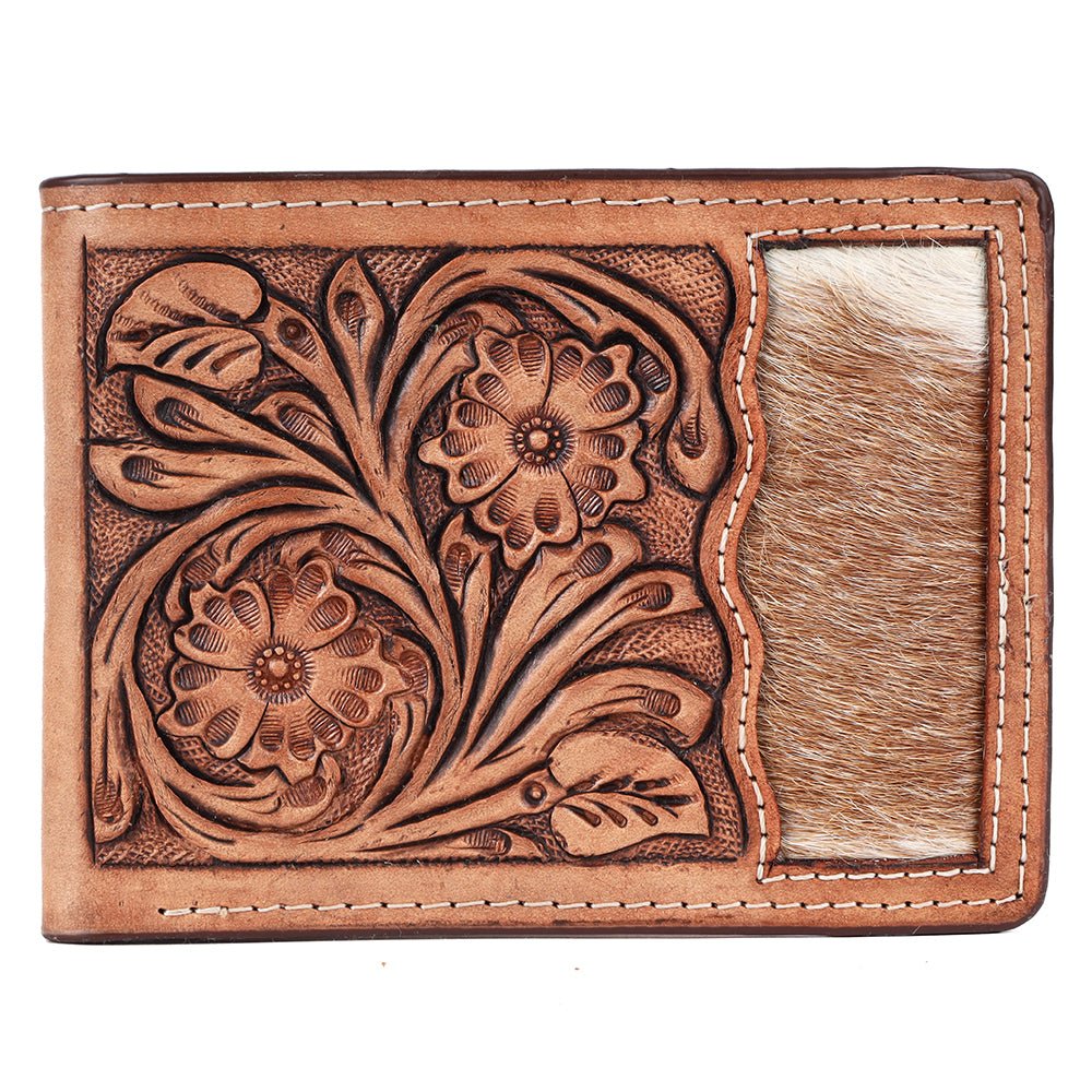 BEBGM175-Western Leather Wallet