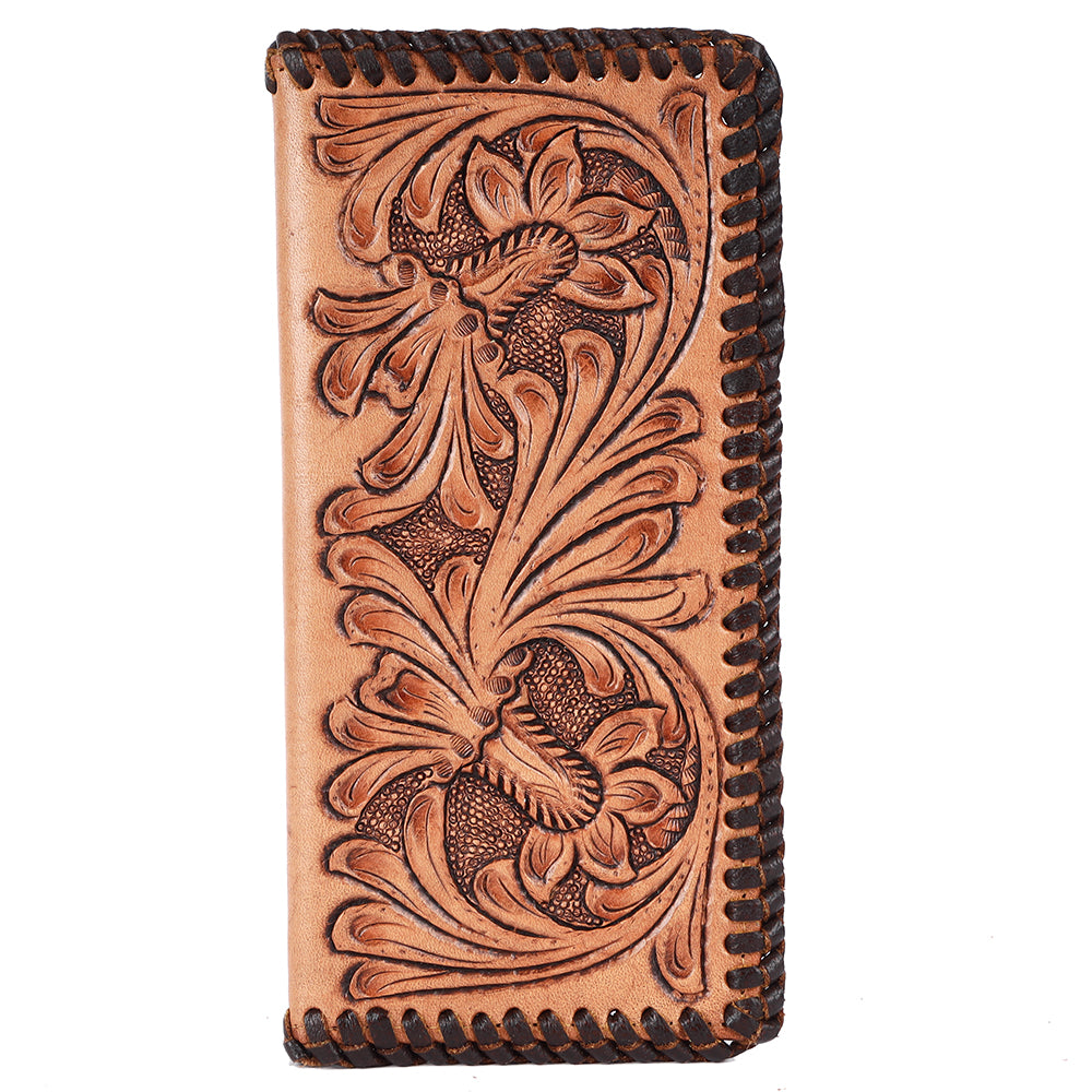 BEBGM176-Western Leather Bifold Wallet