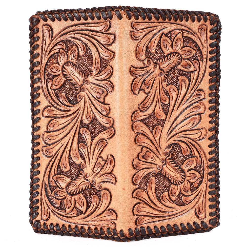 BEBGM176-Western Leather Bifold Wallet