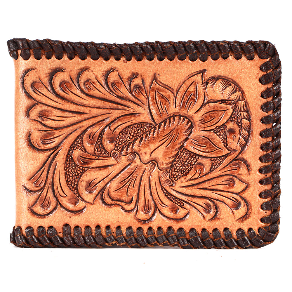 BEBGM176-Western Leather Wallet