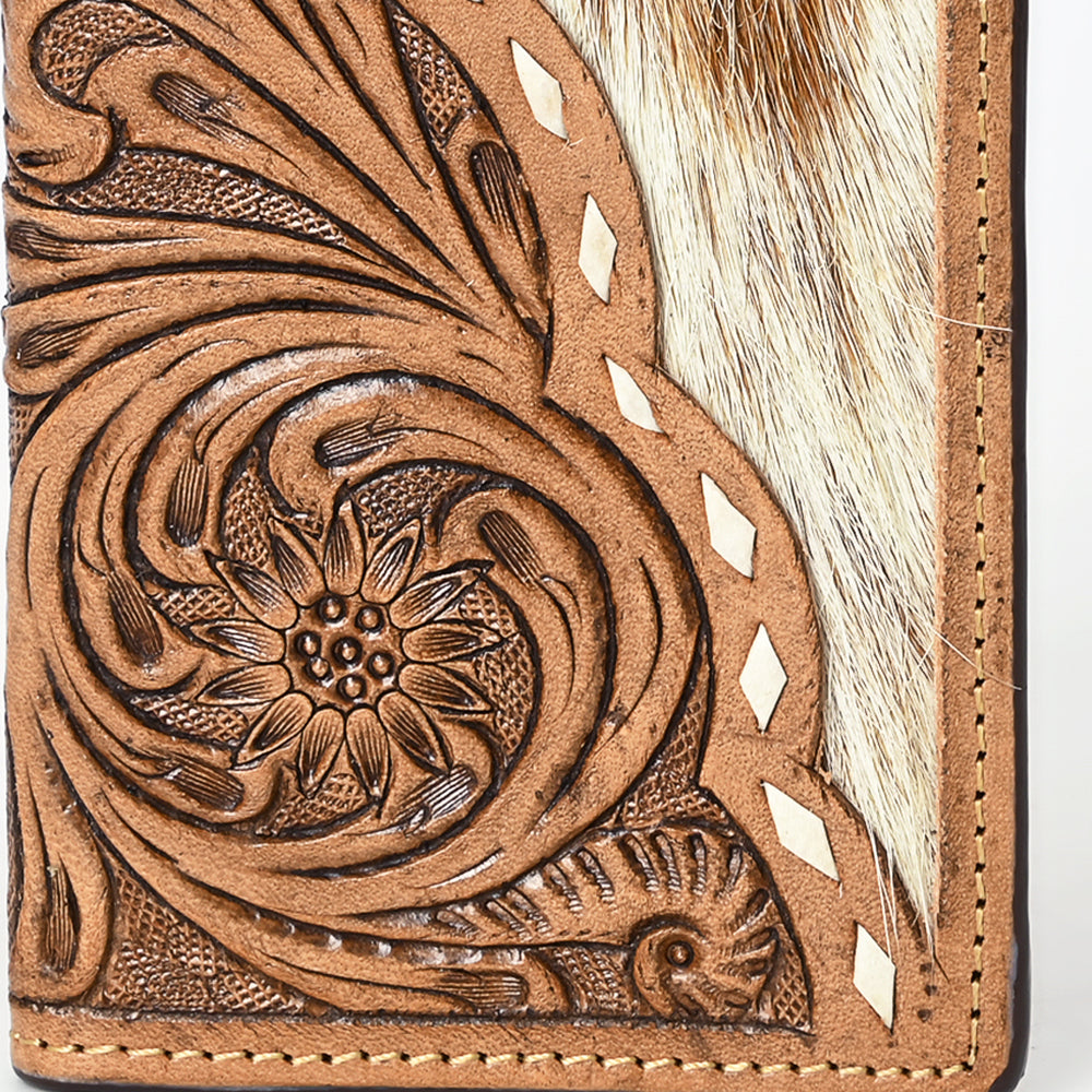 BEBGM182-Western Leather Bifold Wallet