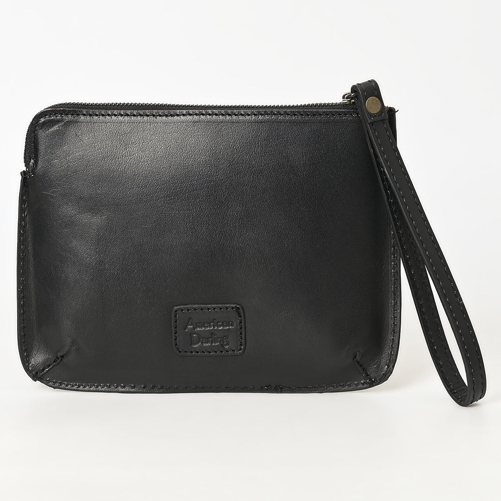 LC-ADBGZ784A Wristlet Genuine Western Leather Women Bag