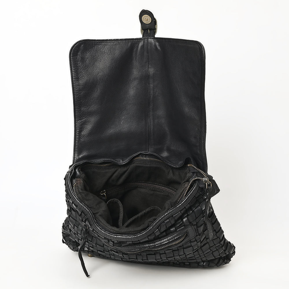 LC-NMBGM115 Backpack Genuine Leather women bag western Bag