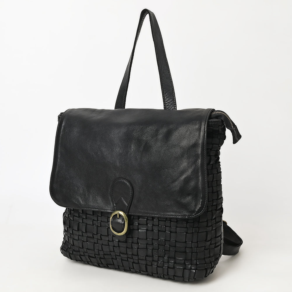 LC-NMBGM115 Backpack Genuine Leather women bag western Bag