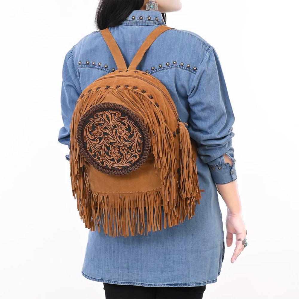 ADBGA616 Backpack Genuine Western Leather Women Bag
