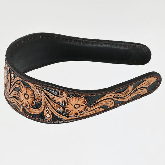 ADABA101 Beautifully Hand Tooled Women Ladies Hair Band