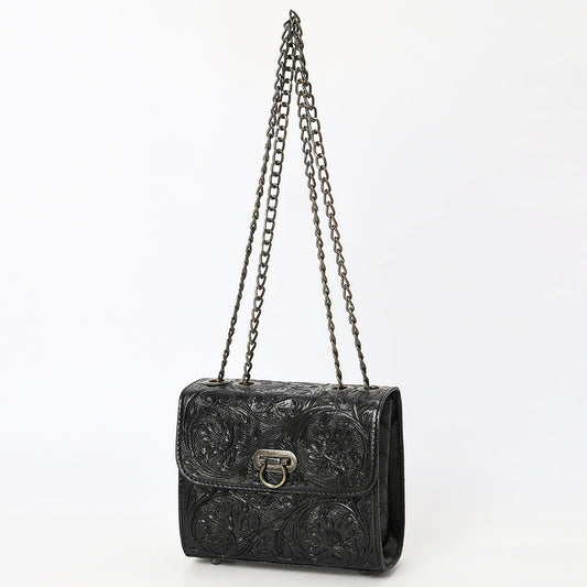 ADBG1560 American Darling Hand-Tooled Genuine Leather Western Small Cross Body Bag