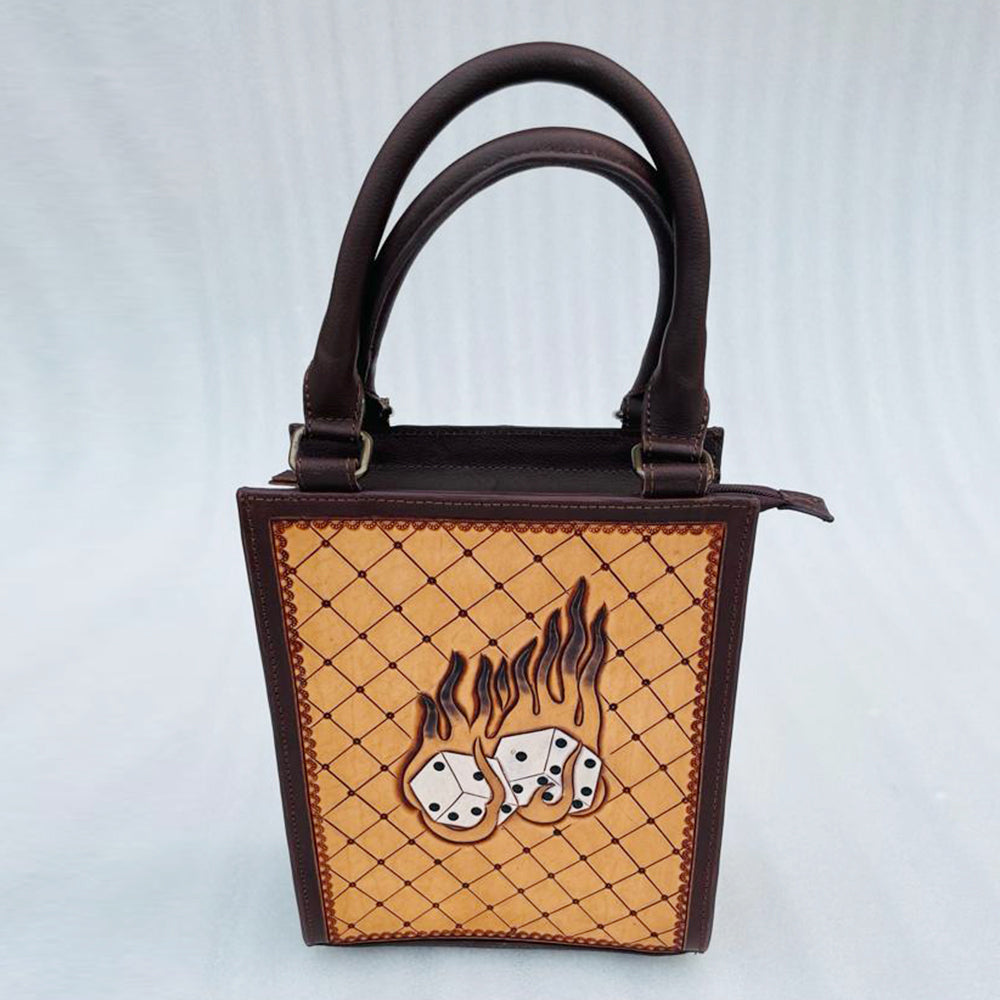 ADBGF144 Tote Genuine Western Leather Women Bag