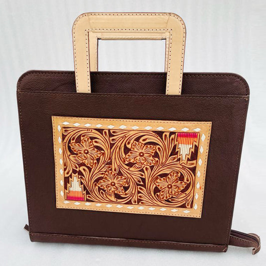 ADBGF157 Briefcase Genuine Western Leather Women Bag