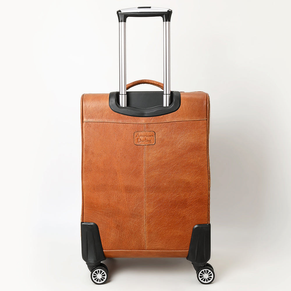 ADBG1575 American Darling Western Genuine Leather Travel Case with Hand-Tooled Detailing and Premium Craftsmanship