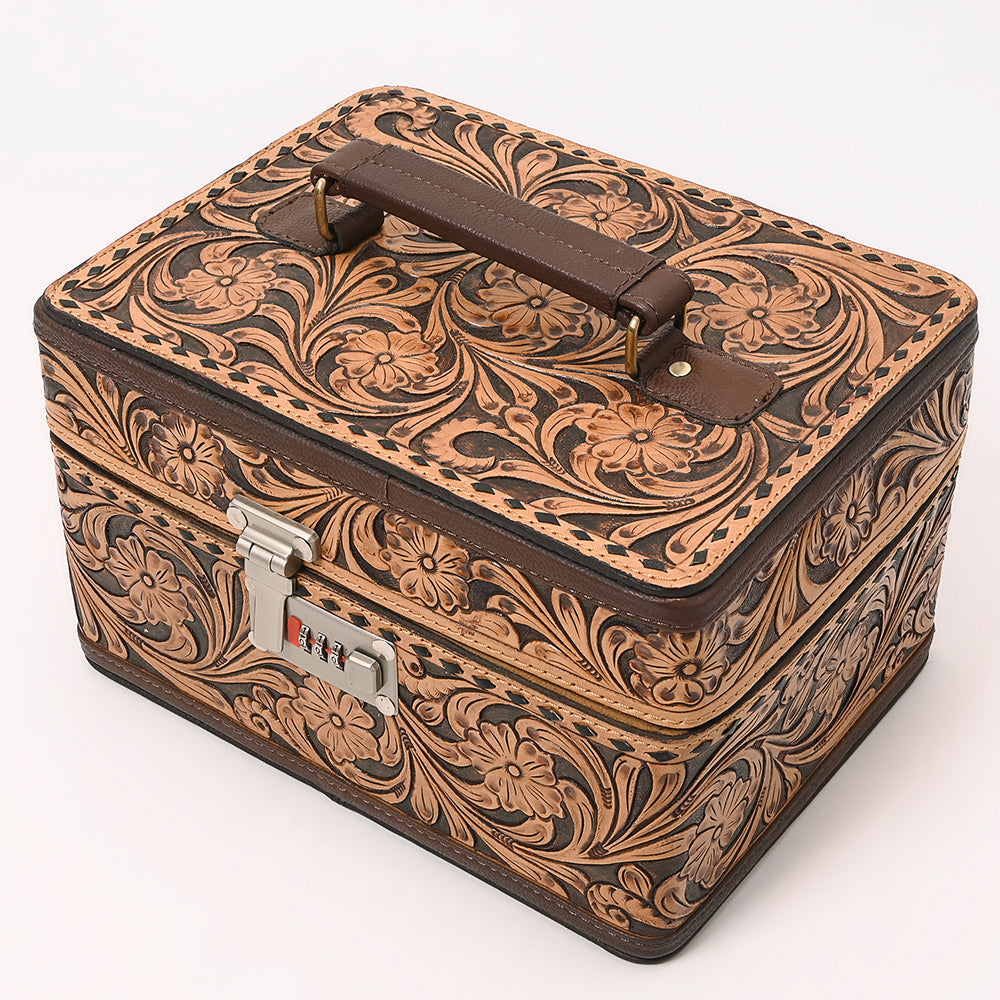 ADBGA633 Jewelry Case Genuine Western Leather Women Bag