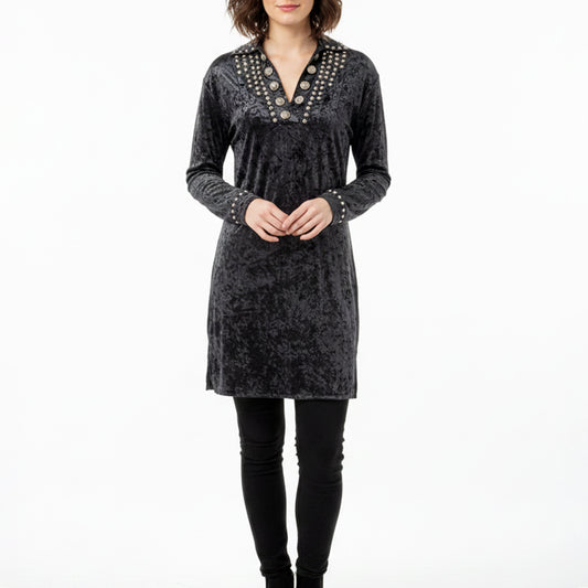 ADDR013 Fabric Women shirt Jacket Dress Tunic Ladies Girl Top