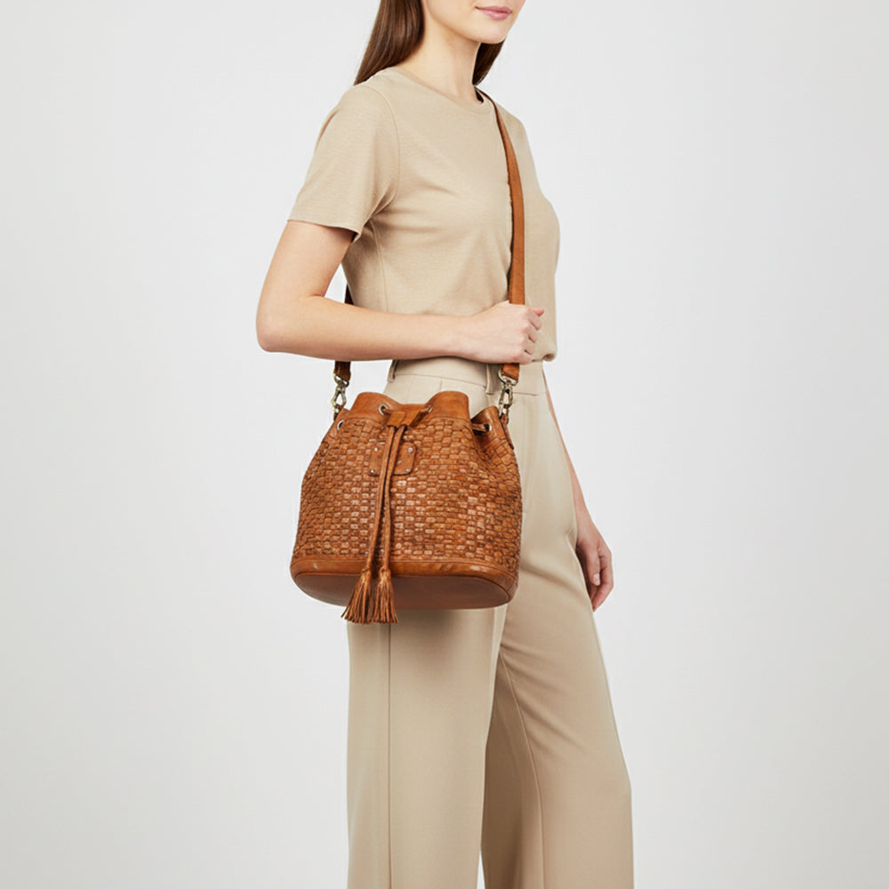 SWL105 Valcora - Drawstring Bucket Bag