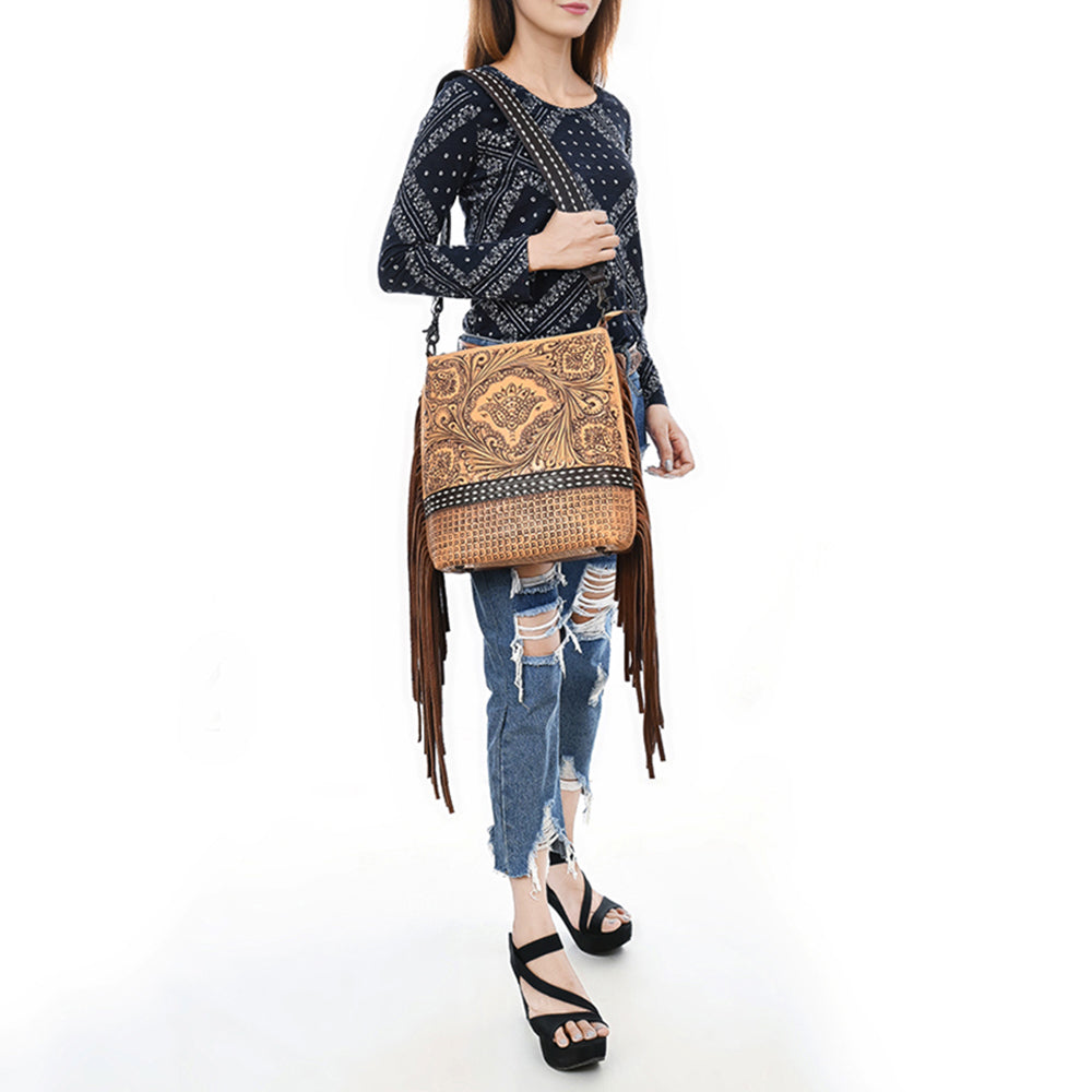 ADBGZ885 Crossbody Genuine Western Leather Women Bag