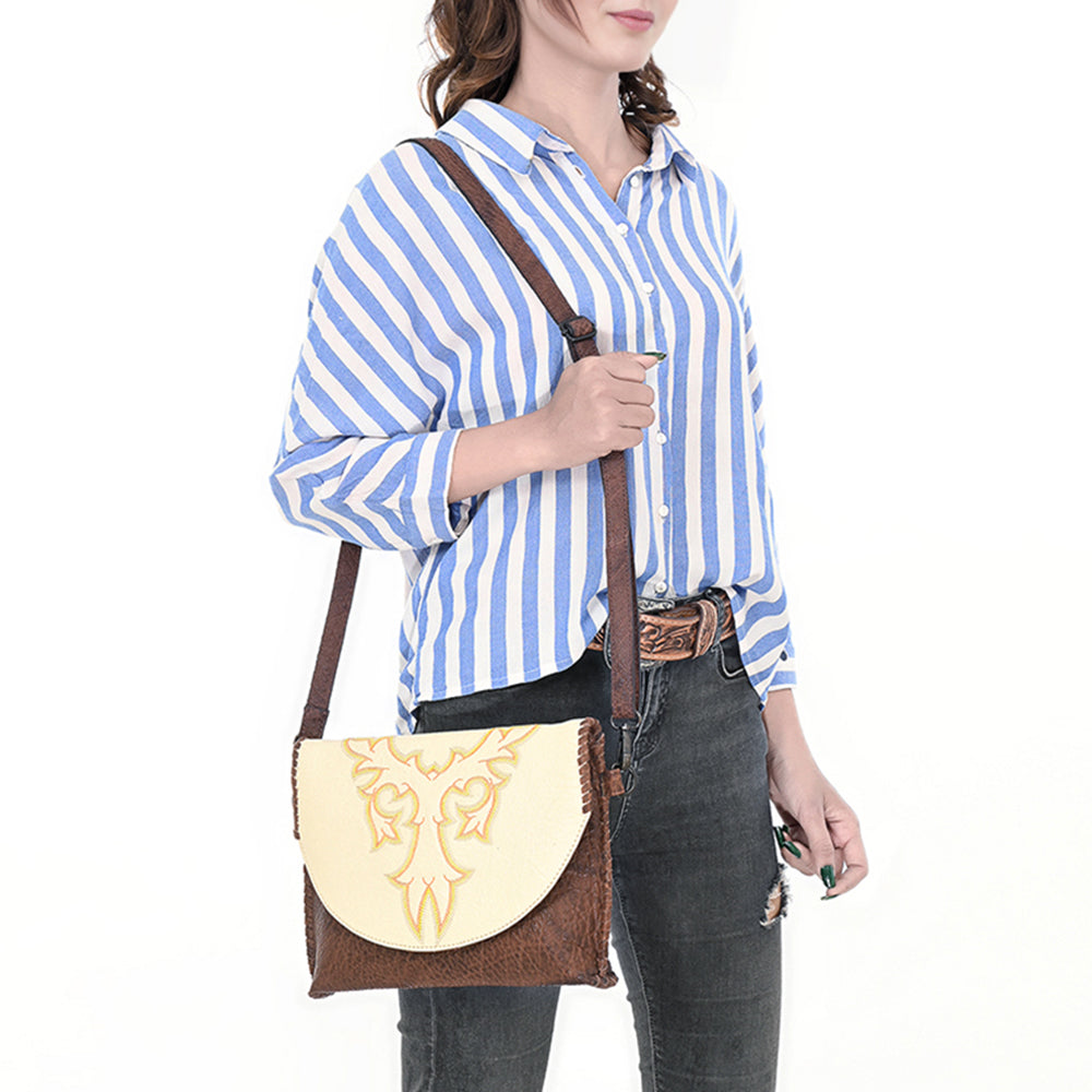 ADBGZ886  Crossbody Genuine Western Leather Women Bag