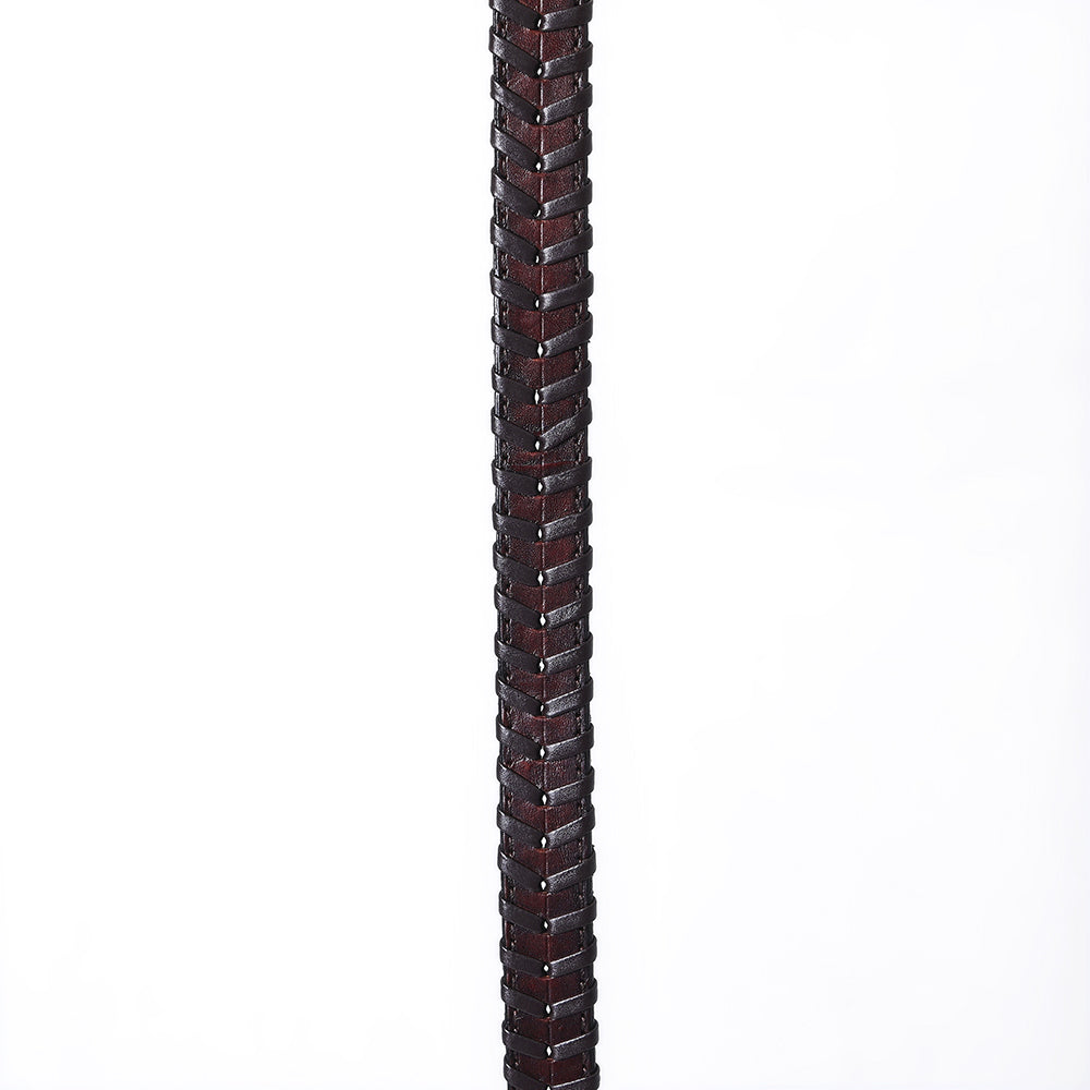 ADHTBR133 Hand tooled Genuine American Leather Hatband Unisex