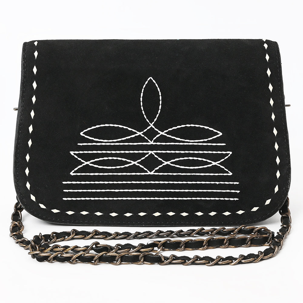 ADBG1626A Crossbody Genuine suede Genuine Western Leather Women Bag