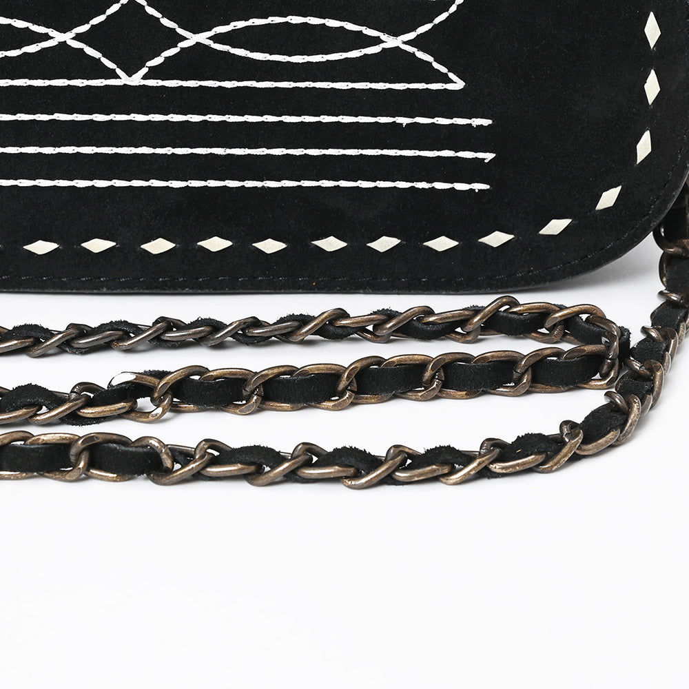 ADBG1626A Crossbody Genuine suede Genuine Western Leather Women Bag