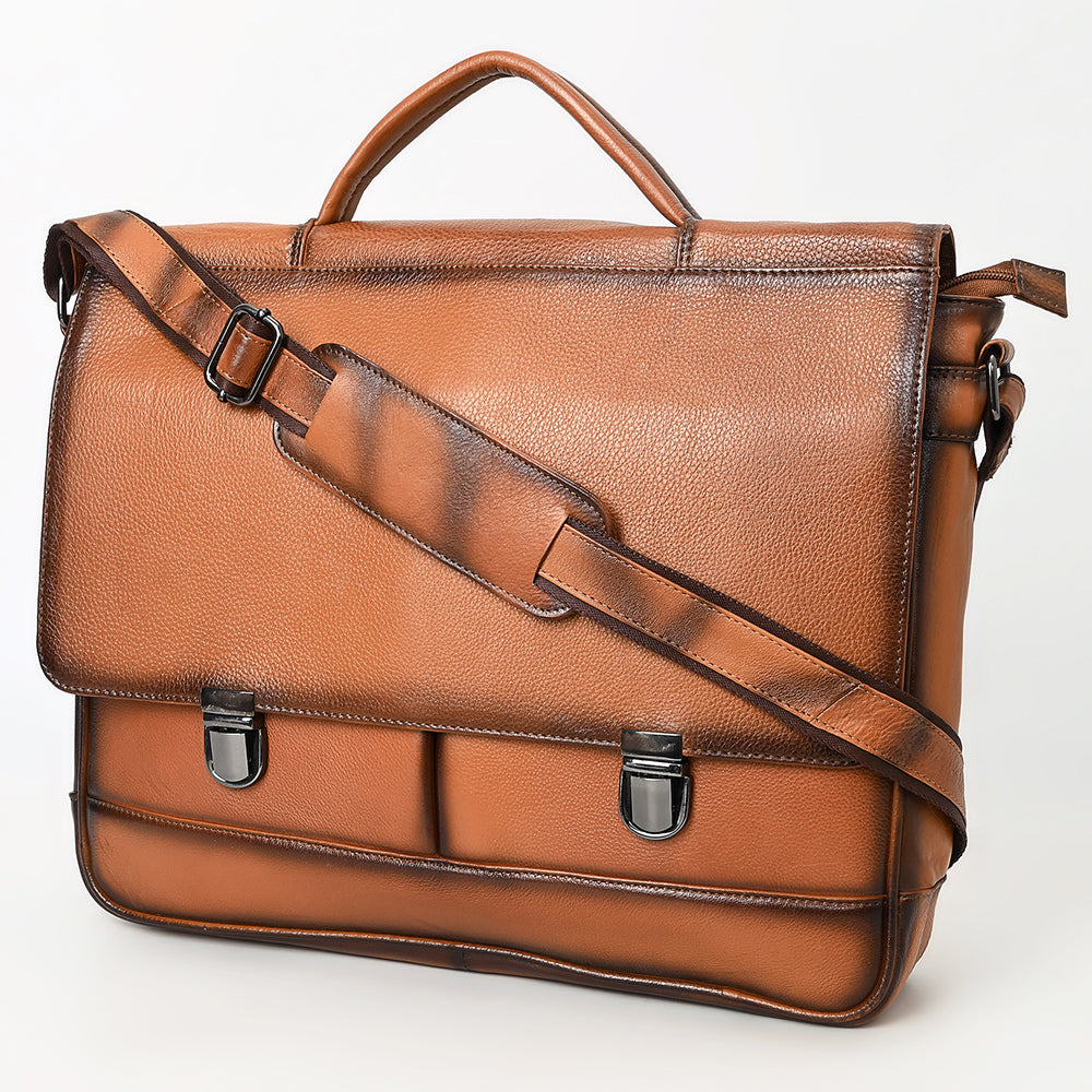 OHM118A Briefcase Genuine Leather women bag western Bag