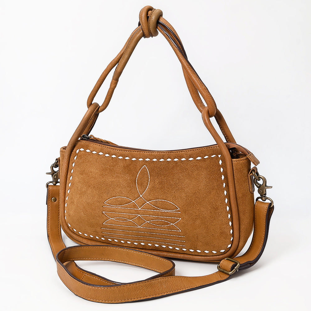 ADBGM528 Crossbody Genuine Suede Leather Women Bag