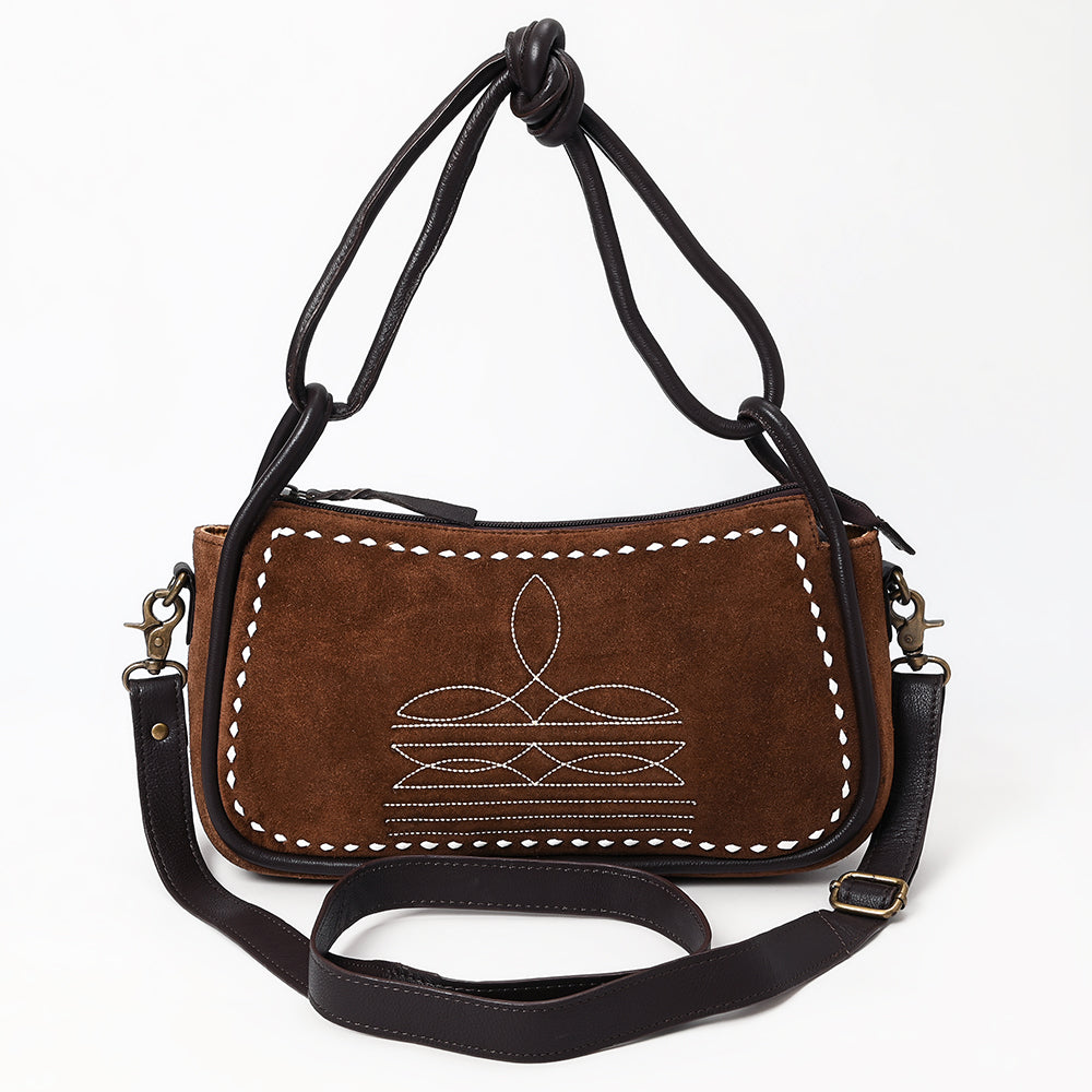 ADBGM528 Crossbody Genuine Suede Leather Women Bag