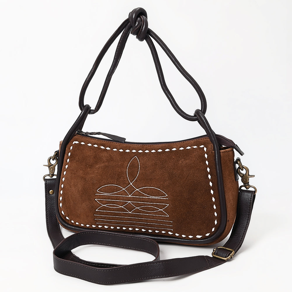 ADBGM528 Crossbody Genuine Suede Leather Women Bag