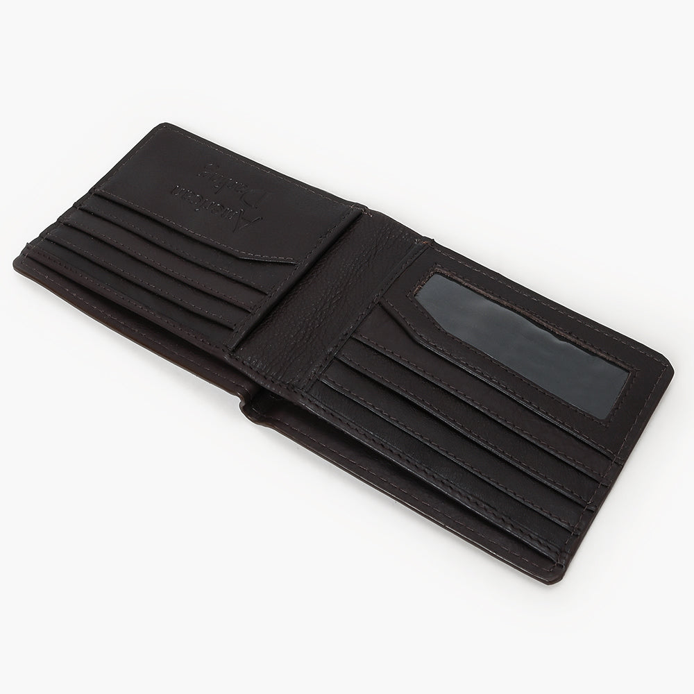 ADBGM529 Genuine suede Western Bifold Wallet - Embroidered Leather Mens Cowboy Wallet