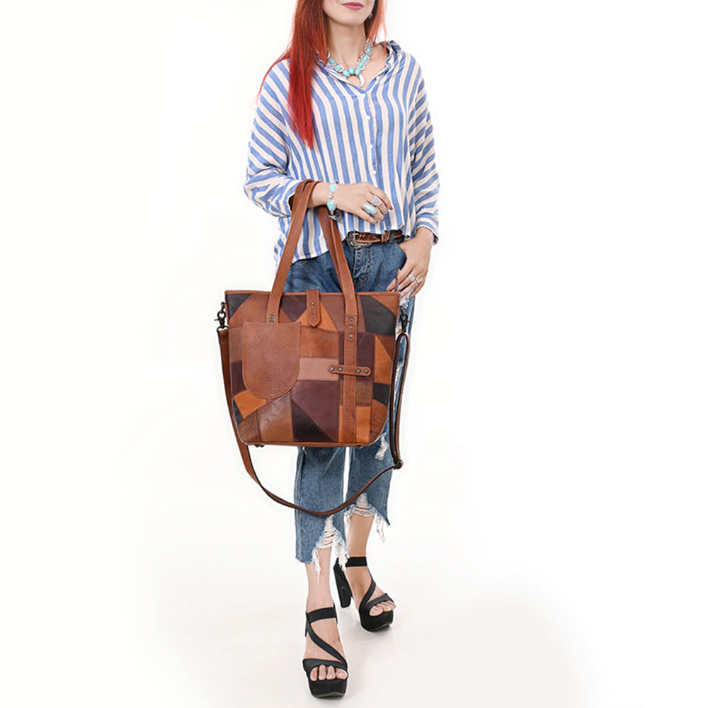 SKBZ174 Tote Genuine Leather women bag western Bag