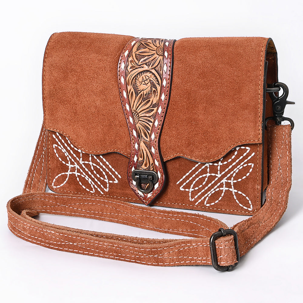 ADBG1646 Crossbody Genuine Western Genuine suede Leather Women Bag