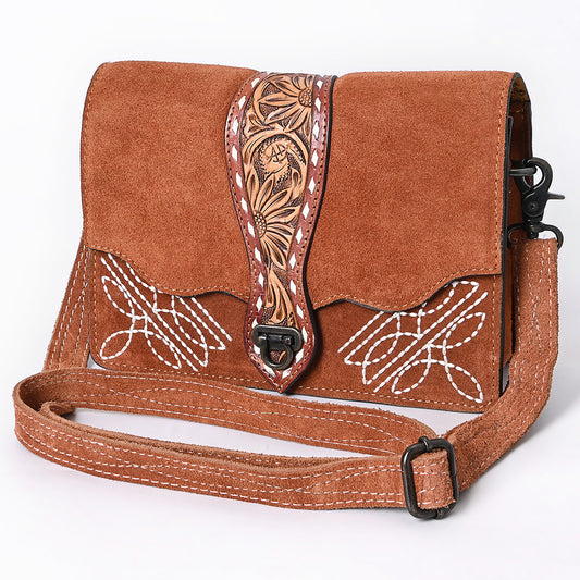 ADBG1646 Crossbody Genuine Western Genuine suede Leather Women Bag