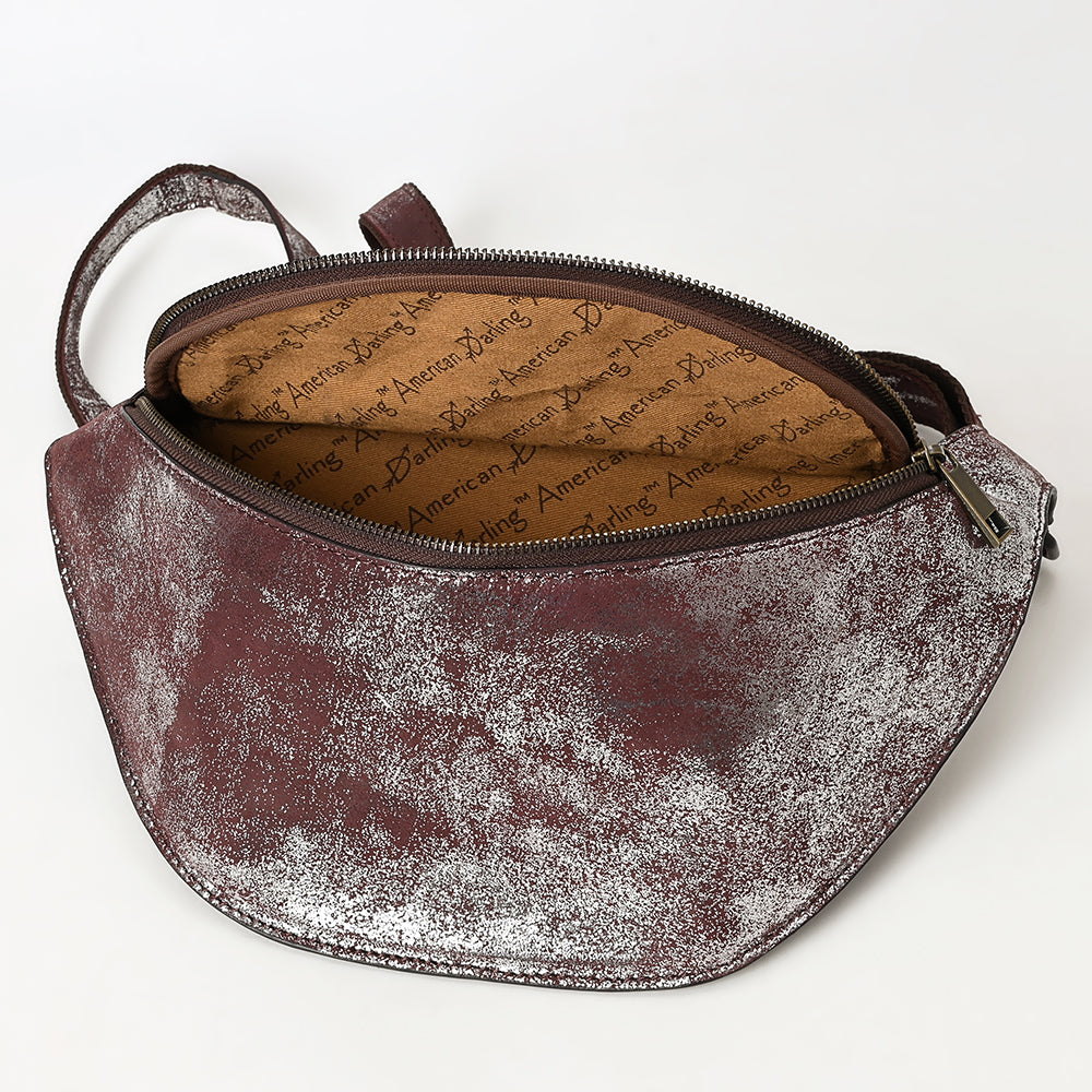 ADBGZ909 Sling Hair-On Genuine Western Leather Women Bag