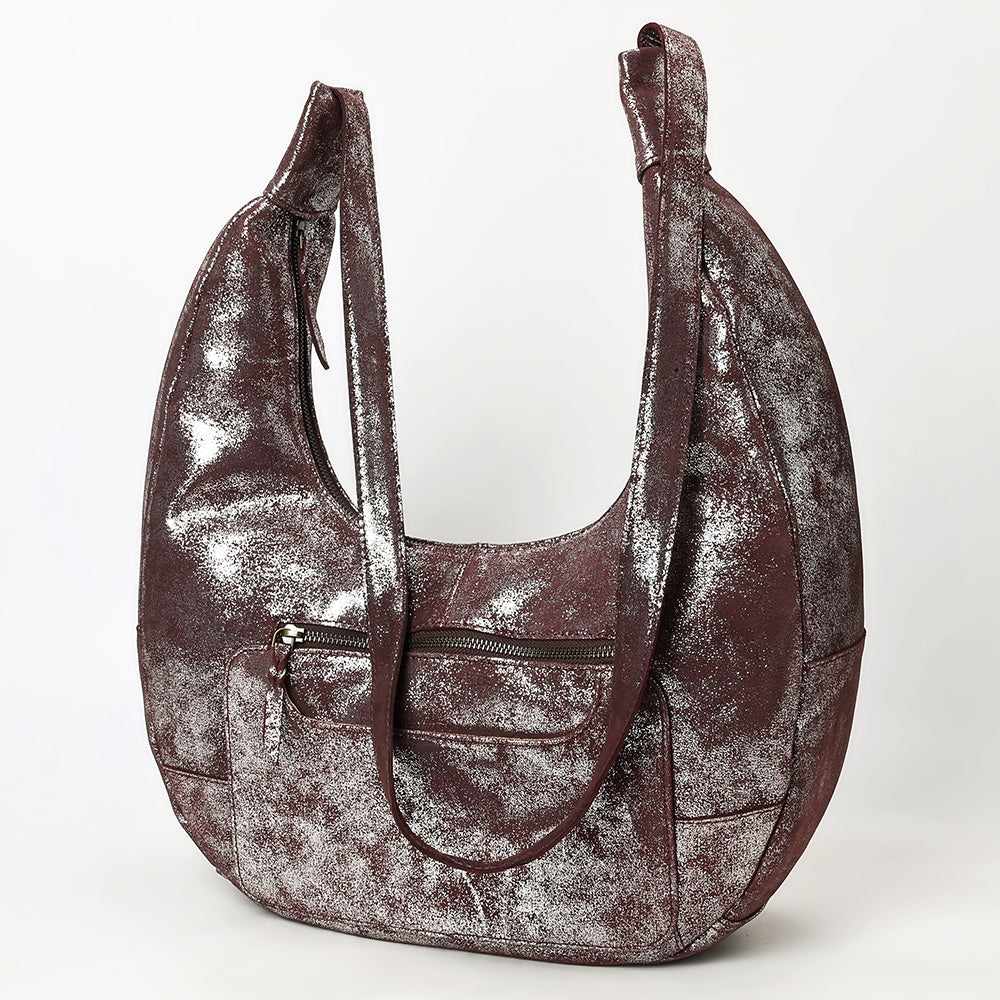 ADBGZ910 Hobo Hair-On Genuine Western Leather Women Bag