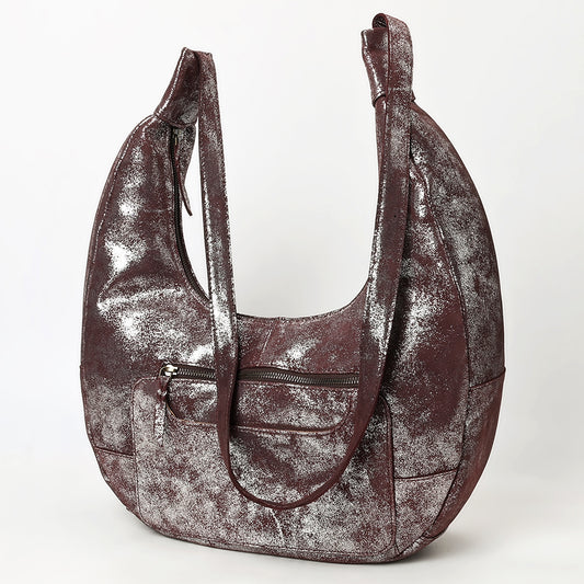 ADBGZ910 Hobo Hair-On Genuine Western Leather Women Bag